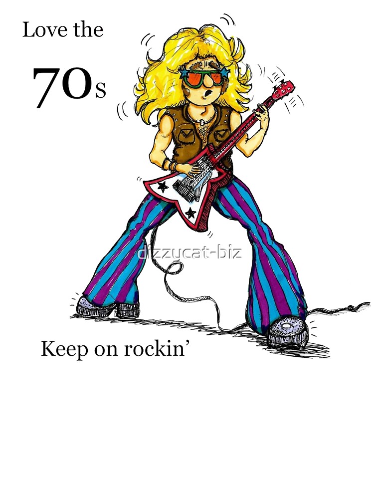 Love The 70s - Keep On Rockin' Shirt