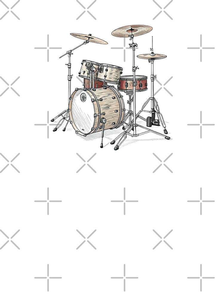 Drum Set Icon Shirt