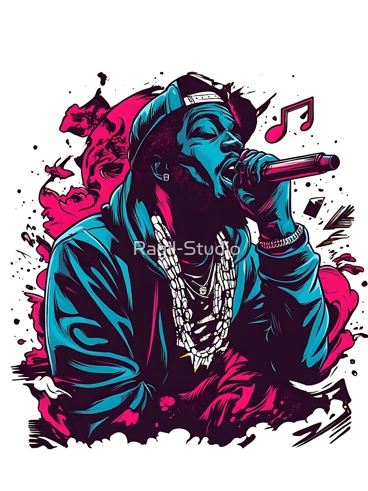 Doodle Art Rap Shirt