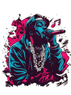 Doodle Art Rap Shirt