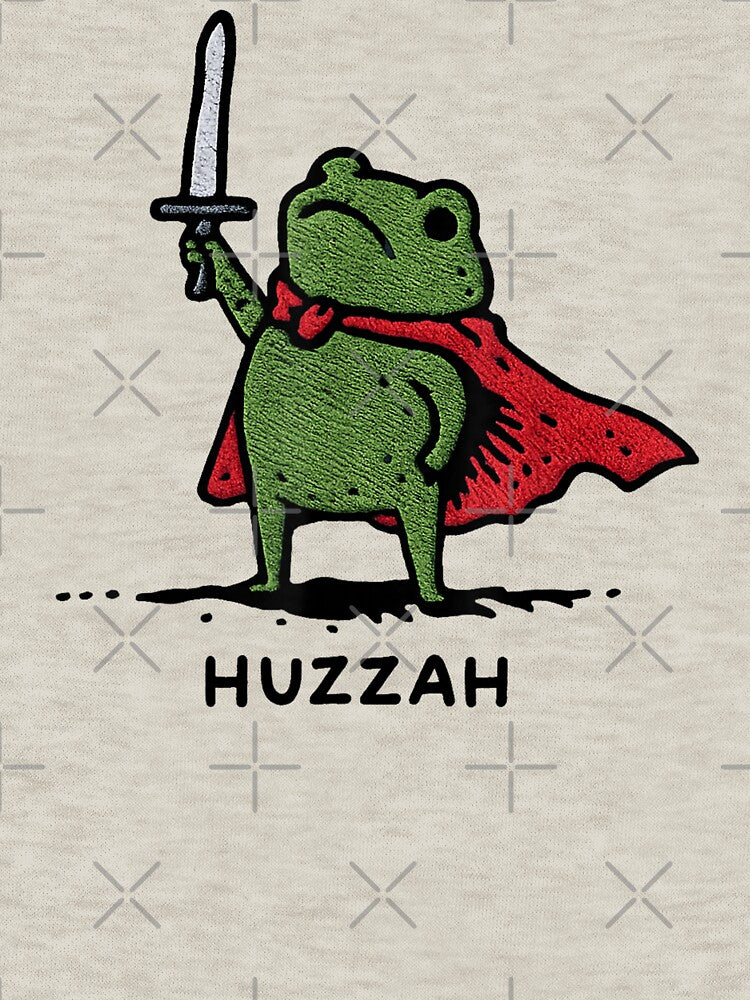 Huzzah Frog With Sword Shirt