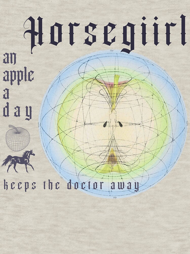 HorsegiirL An Apple A Day Shirt