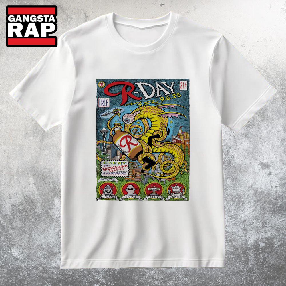 Rainier Beer’s R-Day Celebration Unveils 9-6-2025 Seattle WA T Shirt