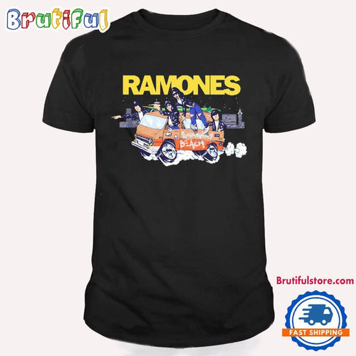 Ramones Happy 50Th Anniversary Rockaway Beach Event T Shirt