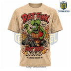 Rat Fink Hot Rod Legend Vintage Kustom Kulture T-Shirt