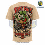 Rat Fink Hot Rod Legend Vintage Kustom Kulture T-Shirt