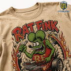 Rat Fink Hot Rod Legend Vintage Kustom Kulture T-Shirt