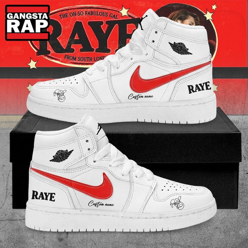 RAYE This Tour May Contain New Music Tour 2026 Custom White Air Jordan 1 Shoes