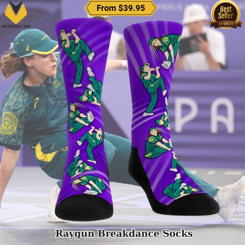 Raygun Breakdance Socks