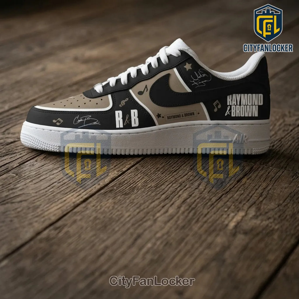 Raymond & Brown R&B Tour Limited Edition Air Force 1 Sneakers