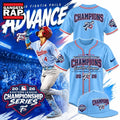 Reading Fightin Phils Northeast Division Champions 2026 Baseball Jersey