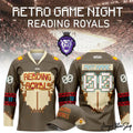 Reading Royals 2026 Retro Game Night Limited Hockey Jersey