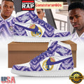 Real Madrid Royal Illusion The Purple Dynasty Air Jordan 1 Sneakers Shoes