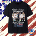 Real Women Love Basketball Smart Women Love The Indiana Fever 2025 T Shirt
