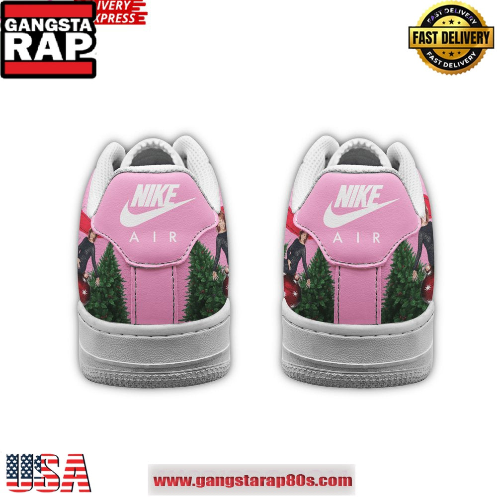 Reba McEntire Christmas Holiday Special Air Force 1 Running Sneakers Shoes