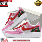 Reba McEntire Christmas Holiday Special Air Force 1 Running Sneakers Shoes