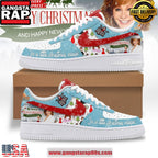 Reba McEntire Merry Christmas Limited Edition Air Force 1 Running Sneakers