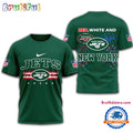 Red White And New York Jets 2025 Football 4th Of July 3D Shirt