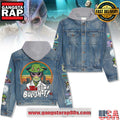Resident Alien This Is Some Bull Shit Hooded Limited Edition Denim Jacket