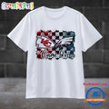 Retro Philadelphia Eagles Kansas City Chiefs Checkered T Shirt