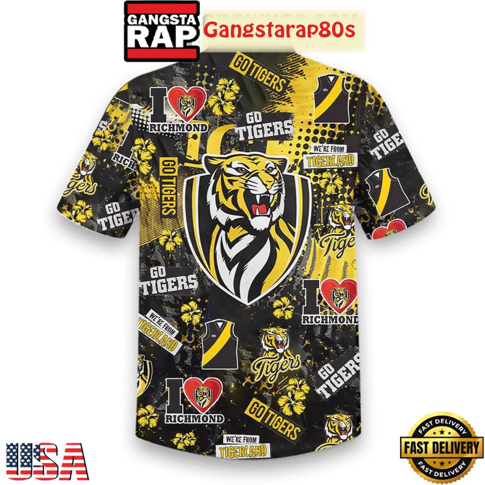 Richmond Football Go Tigers Aloha Hawaiian Shirt