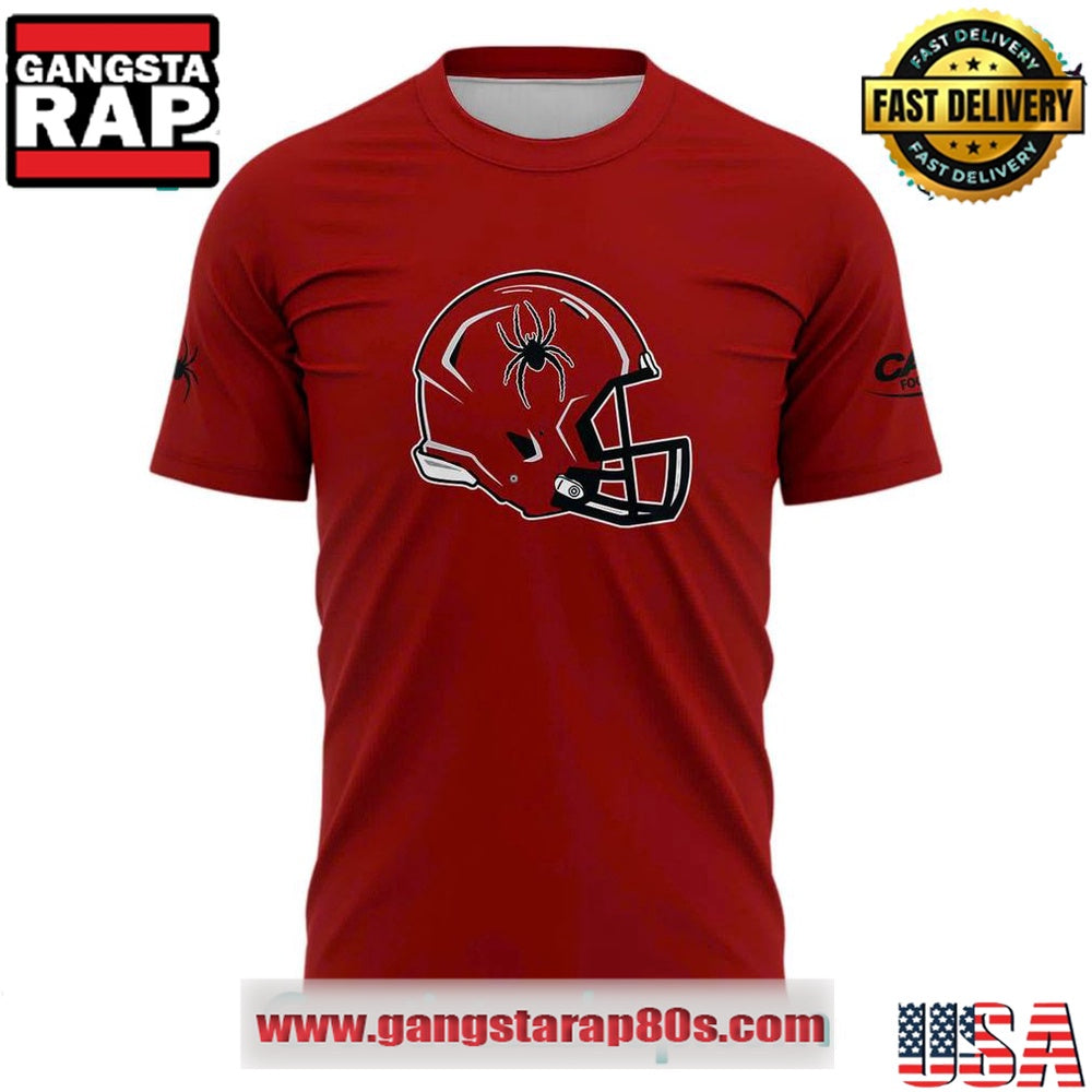 Richmond Spiders Special Edition New Uniform Wordmark Helmet Logo T Shirt