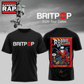 Robbie Williams BRITPOP World Tour 2026 Black T Shirt , Music Trending 3D Shirt