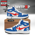 Robbie Williams BRITPOP World Tour 2026 Blue Air Jordan 1 Hightop Shoes