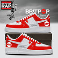 Robbie Williams BRITPOP World Tour 2026 Red Air Force 1 Shoes Sneakers , Music Trending Shoes