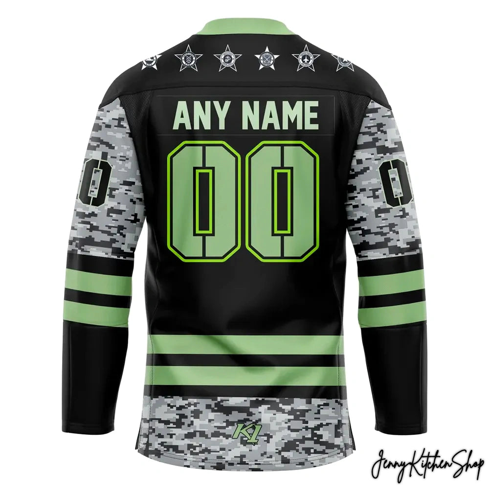 Rochester Jr Americans 2025 Military Appreciation Jersey