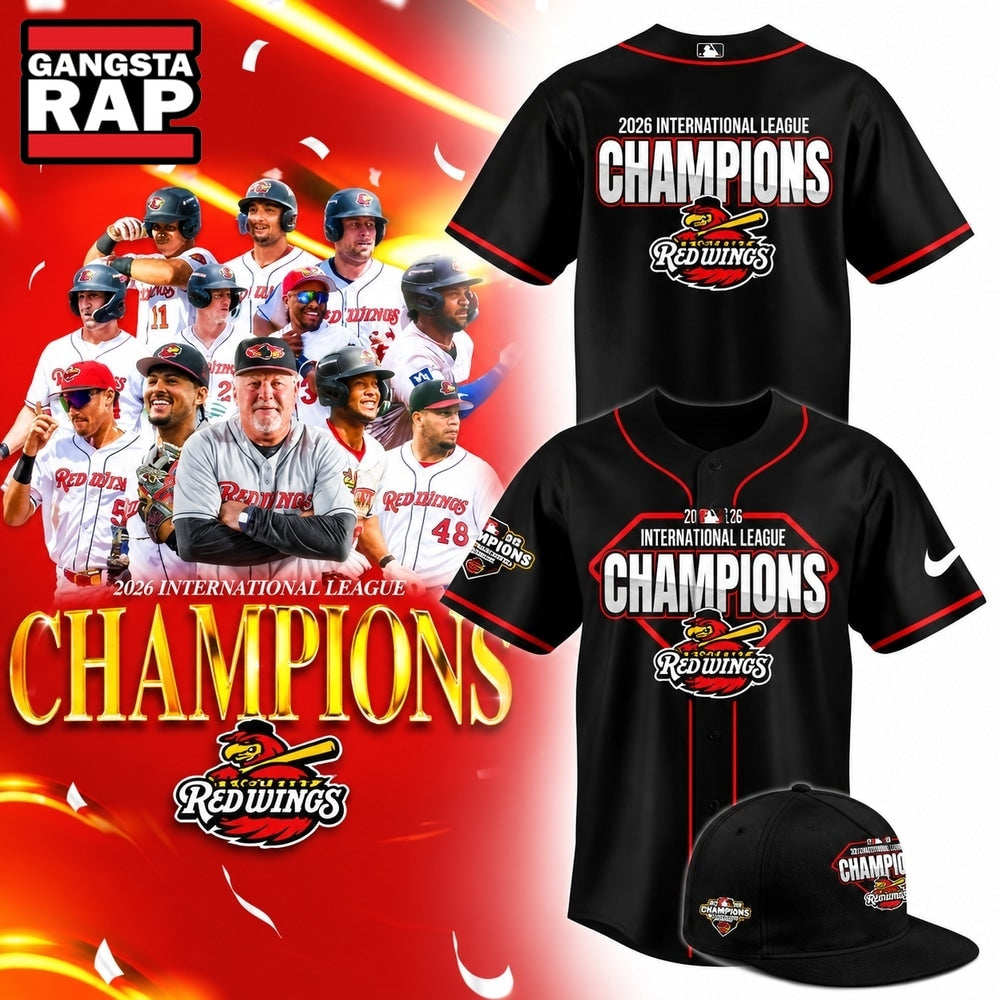 Rochester Red Wings International League Champions 2026 Baseball Jersey