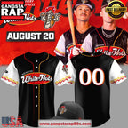 Rochester Red Wings White Hots August 20 Custom Number Baseball Jersey Shirt