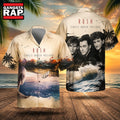 Rock Band Rush Grace Under Pressure Hawaiian Shirt , Music Hawaiian Shirt