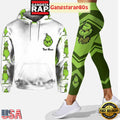 Rock Paper Scissors I Win Custom Name Hoodie Leggings Set
