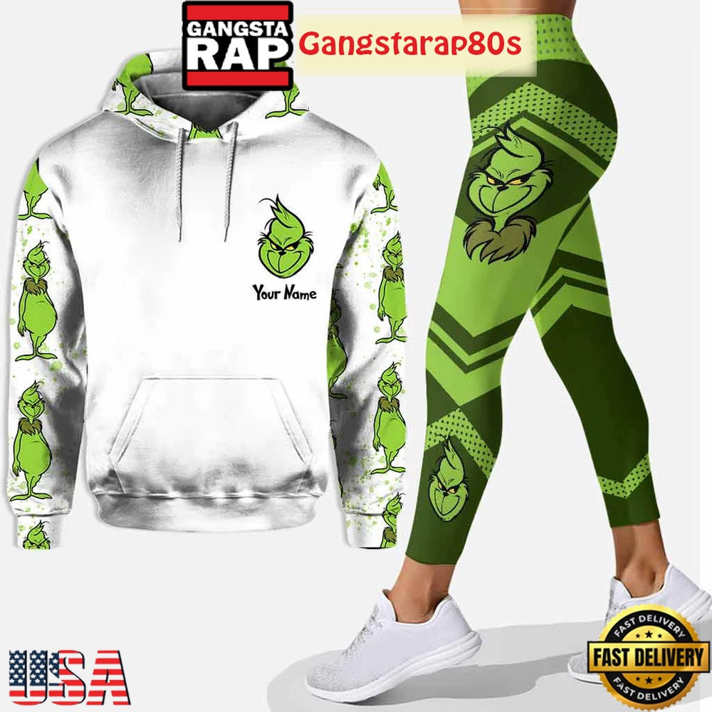 Rock Paper Scissors I Win Custom Name Hoodie Leggings Set