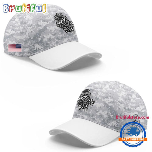 Rocket City Trash Pandas Military Appreciation Night 2025 Baseball Cap