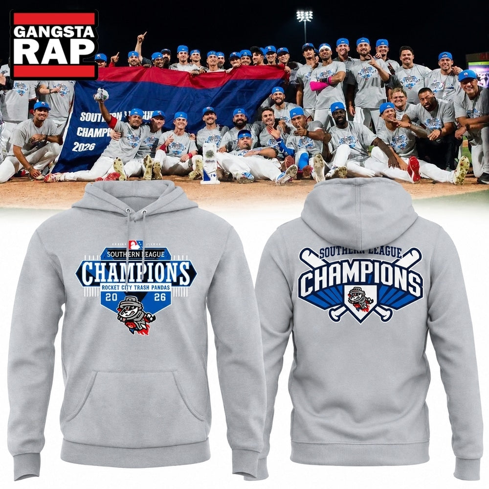 Rocket City Trash Pandas Southern League Champions 2026 Hoodie T-Shirt