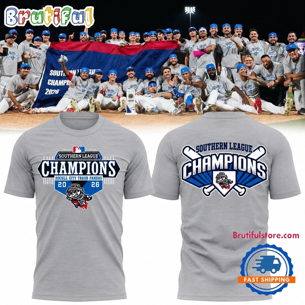 Rocket City Trash Pandas Southern League Champions 2026 Hoodie T-Shirt