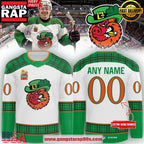 Rockford IceHogs St. Patrick’s Weekend 2025 Special Edition Hockey Jersey