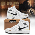 Rod Wave Don’t Look Down Tour 2026 Limited Edition Signature White Custom Air Jordan 1 Sneakers Shoes