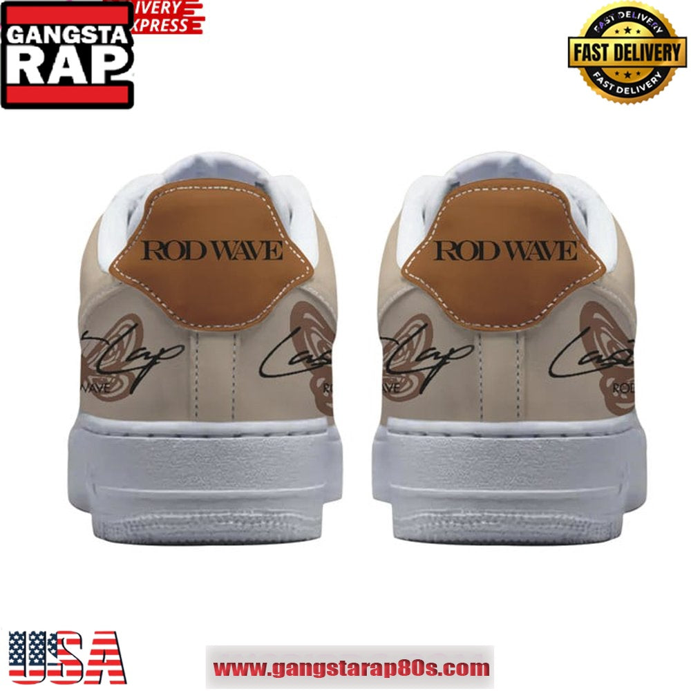 Rod Wave Limited Edition Air Force 1 Running Sneakers Shoes