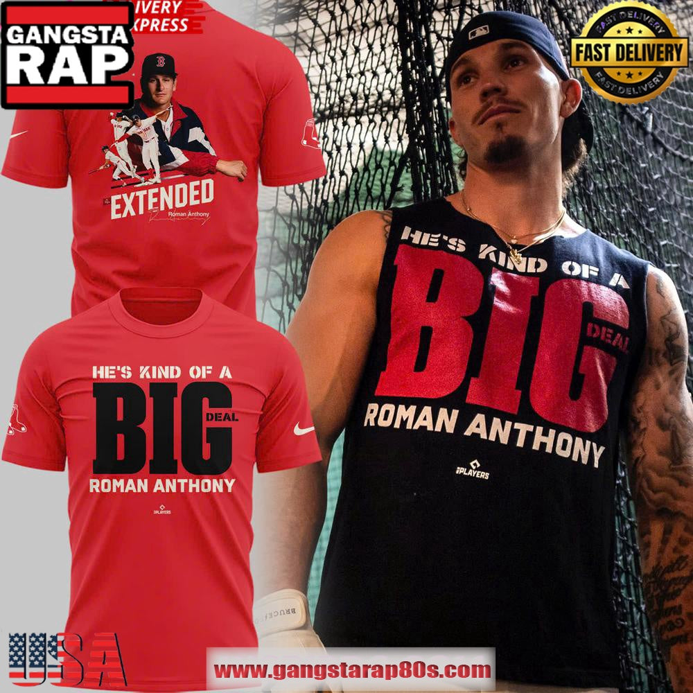 Roman Anthony Big Deal Boston Red Sox Unisex T Shirt