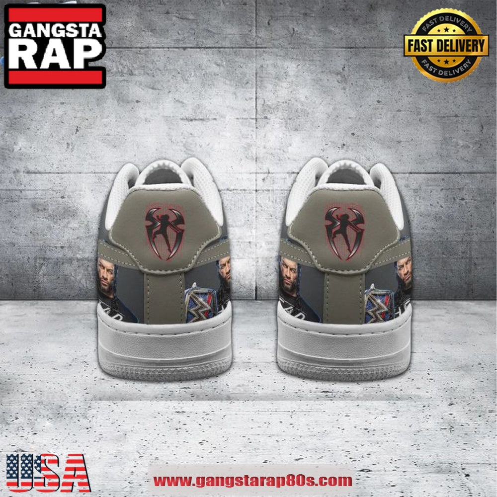 Roman Reigns OTC WWE Limited Edition Air Force 1 Running Sneakers Shoes