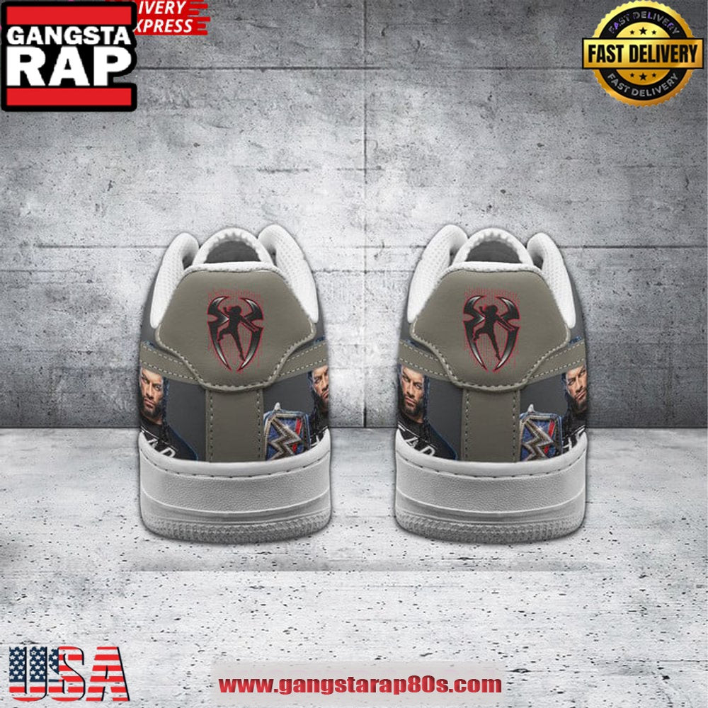 Roman Reigns WWE Limited Edition Air Force 1 Running Sneakers Shoes
