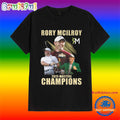 Rory Mcilroy The Master Tournament 2025 Champions Signature T Shirt