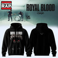 Royal Blood UK Tour 2026 Signed Black Hoodie T-Shirt