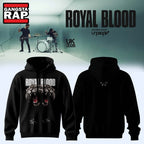 Royal Blood UK Tour 2026 Signed Black Hoodie T-Shirt