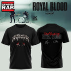 Royal Blood UK Tour 2026 Signed Black Hoodie T-Shirt
