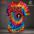 Rush 1968 Starman Premium Wash Distressed T-Shirt