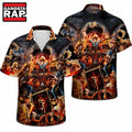 Rush Band Concert Art Hawaiian Shirt, Music Hawaiian Shirt